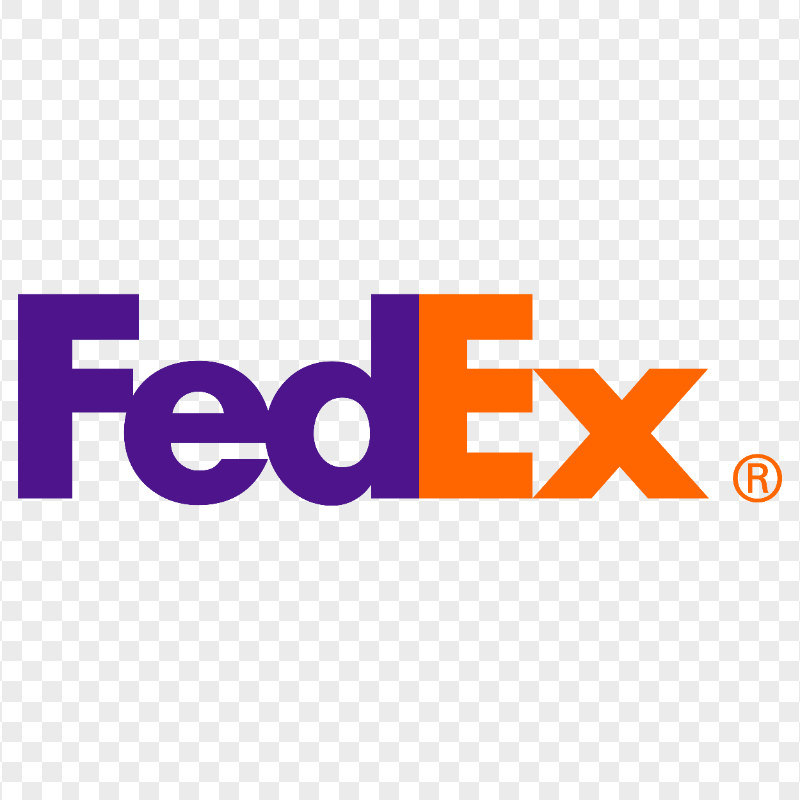 Logotipo de FedEx, cliente de Double Dragon Logistics